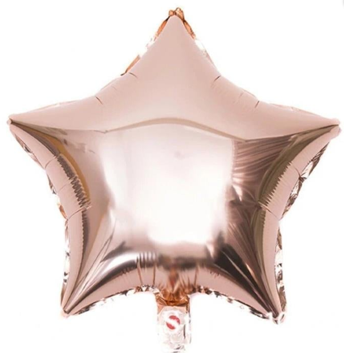 Yıldız Rose Gold Renk Folyo Balon 24 İNC